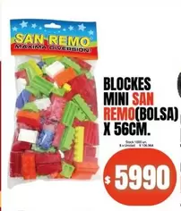Máxima - BLOCKES MINI REMO(BOLSA)