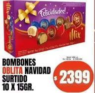 X$ - OBLITA NAVIDAD SURTIDO