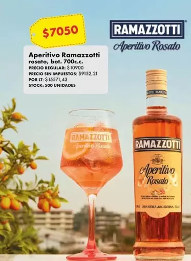 Aperitivo Ramazzotti rosato