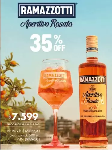 X$ - Aperitivo Rosato