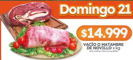 X$ - VACIO O MATAMBRE DE NOVILLO