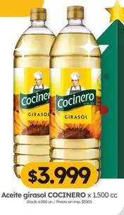 Cocinero - Aceite girasol