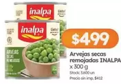 Inalpa - Arvejas secas remojadas