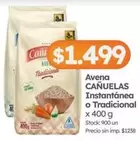 X$ - Avena CAÑUELAS
