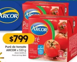 Arcor - Puré de tomate