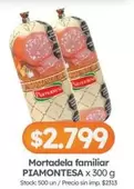 Piamontesa - Mortadela familiar