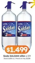 Saldan - sifón x 2 lt