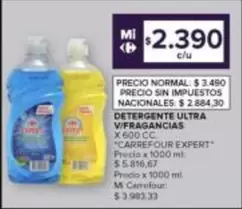 Ultra - DETERGENTE ULTRA V/FRAGANCIAS