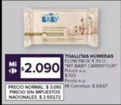 Flow - TOALLITAS HUMEDAS FLOW PACK