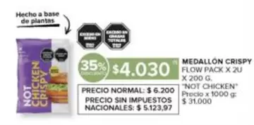 Not - MEDALLÓN CRISPY