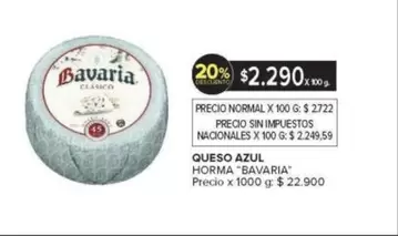 Bavaria - QUESO AZUL