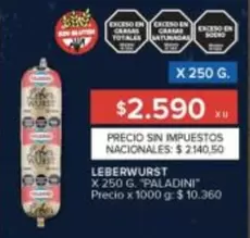 Paladini - LEBERWURST