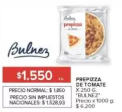 X$ - PREPIZZA DE TOMATE