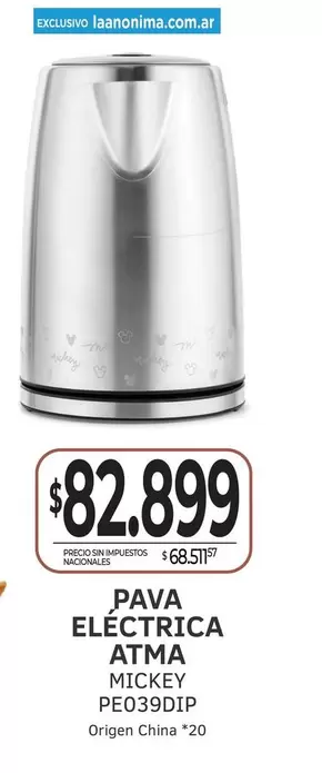 Atma - PAVA ELÉCTRICA ATMA MICKEY PE039DIP
