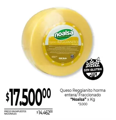 X$ - Reggianito horma entera/ Fraccionado