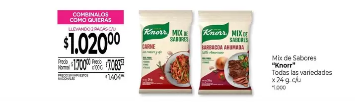 Knorr - Mix de Sabores