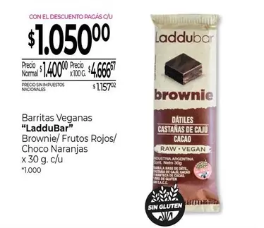 Real - Barritas Veganas