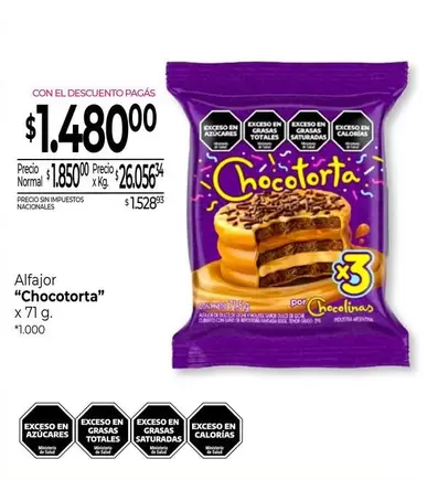 chocolinas - Chocotorta