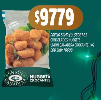 union ganadera - CONGELADOS NUGGETS