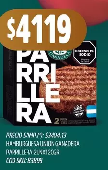 union ganadera - PARRILLERA