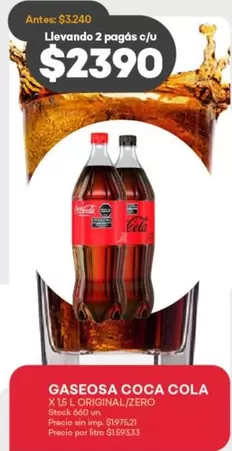 Coca cola - GASEOSA