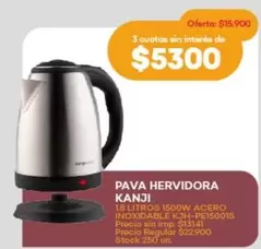 Kanji - PAVA HERVIDORA KANJI