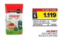 Hileret - Azucar Light