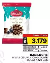 Bariloche - Pasas De Uva C/Chocolate