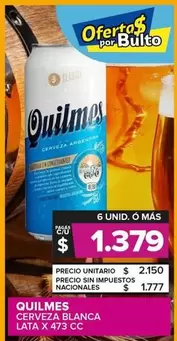 Quilmes - Cerveza Blanca