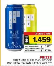 Frizze - Frizante Blue Evolution/Limonata Italian Lata