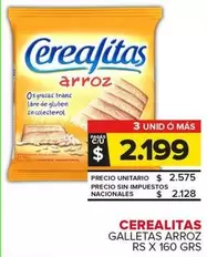 Cerealitas - Galletas Arroz