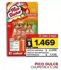 Pico Dulce - Chupetin