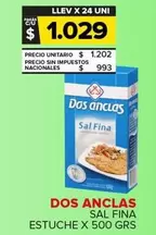 Dos Anclas - Sal Fina
