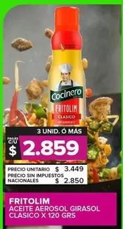 Cocinero - Fritolim