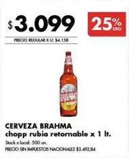 Brahma - CERVEZA