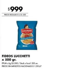 Lucchetti - FIDEOS