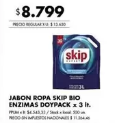 Skip - JABON ROPA BIO ENZIMAS DOYPACK