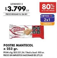 Mantecol - POSTRE MANTECOL