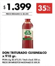 X$ - TRITURADO CUISINE&CO