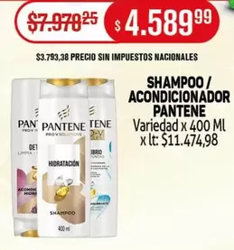 Pantene - SHAMPOO / ACONDICIONADOR