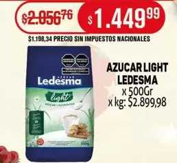 Ledesma - AZUCAR LIGHT