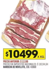 X$ - MARUCHA DE NOVILLITO, COD. 43060