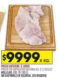 MOLLEJAS, COD. 78-180