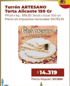 Alicante - Torta