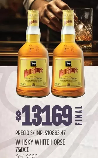 white Horse - WHISKY WHITE HORSE