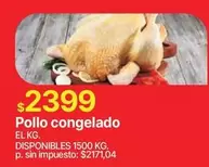 Pollo congelado