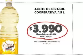 ACEITE DE GIRASOL