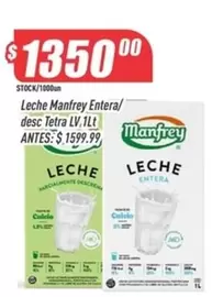 Manfrey - Leche Entera