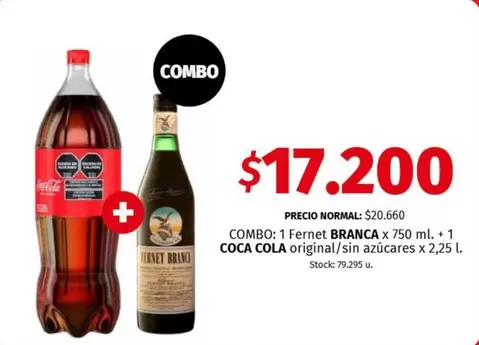 Coca cola - Fernet BRANCA + COCA COLA