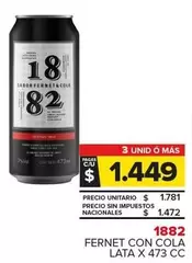 1882 - Fernet Con Cola